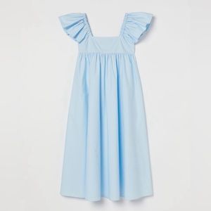Ruffle detail dress